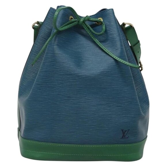 LOUIS VUITTON Epi Noe Shoulder Bag Bicolor Green Blue M44044 LV Auth 132146 - Picture 2 of 16